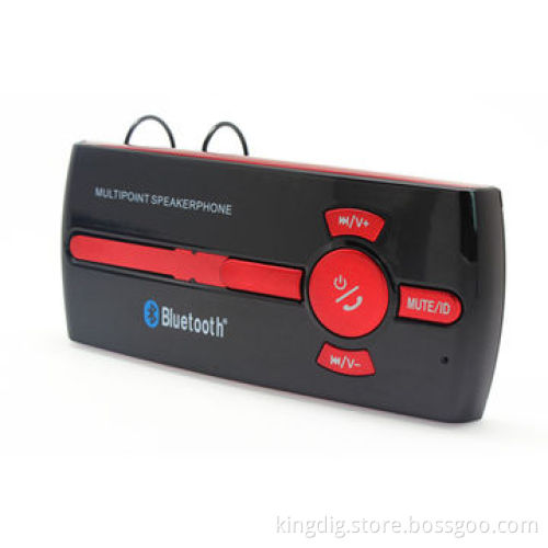 New Design Sun Visor Bluetooth Handsfree Car Kit with Li-polymer Battery, Mute Function